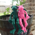 3.png Froggy: the 3D printed ball-jointed frog doll