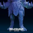 08.jpg Werewolf Berserker 3D print model