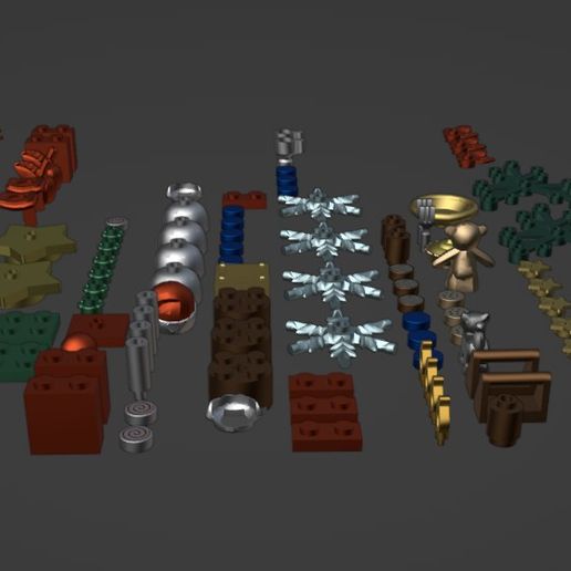 5.jpg PixelBricks3D - Weihnachtsspaß-Set 🎅🎄❄️