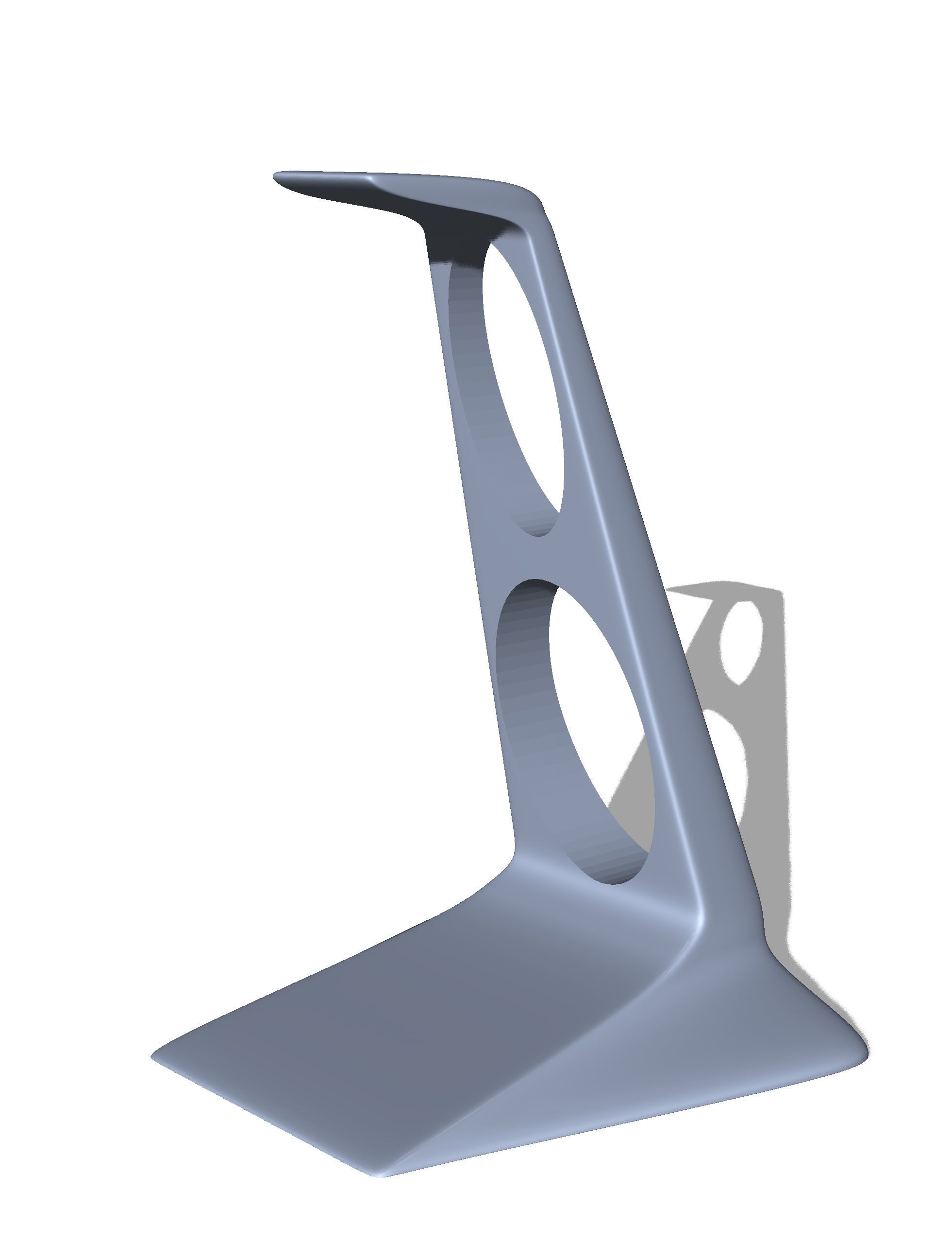 SupportCasque.jpg Download STL file Headphone holder • 3D printing design, Creathur
