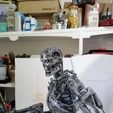 Terminator T-800 Endoskelett Rekvizit 3D-Druck Modell