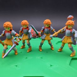 IMG_20230302_171102_331-2.jpg Файл STL JRPG Warriors; Miniatures Bundle 2・3D-печатная модель для загрузки