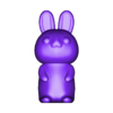 cutebunny.stl Coelu, the mini easter bunny