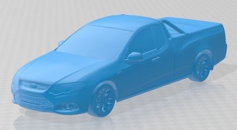 🚙 Ford Falcon FG UTE XR6 2011 Printable Car・Archivo 3D para