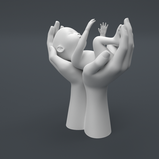 Baby_Main-Camera_002.png Hand Holding Baby Table Decorative