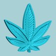 c4.png Cannabis Leaf - Molding Artificial EVA Craft