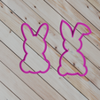 3.png COOKIE CUTTER contour rabbits
