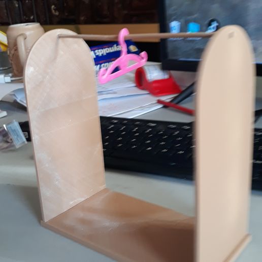 3D printer Barbie Garment Rack • made with Ender 3 ・ Cults