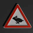 panneau-lapin-couleur.png Rabbit sign