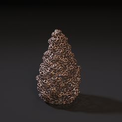10000.jpg 3D file Pine cone・3D printing idea to download