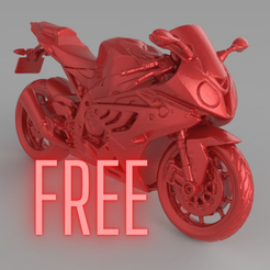 FREE.png Free STL file STL FREE , MOTO・Object to download and to 3D print