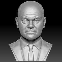 1.jpg STL file Olaf Scholz bust for 3D printing・3D print model to download, PrintedReality