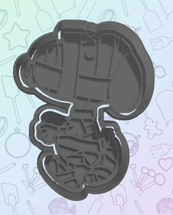 Snoopy Mummy Cookie Cutter