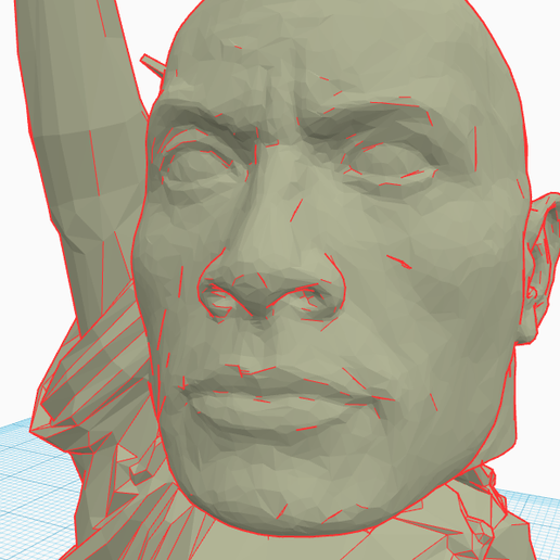 Rockue Of Liberty 3D model
