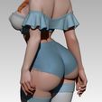 ana-frozen-figure-3d-sexy-back-2-texture.jpg ANA - Frozen Inspired Stylized Figure 3D
