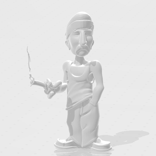 🌆 HOMIES FIGURE JACKIE 164・ STL File for 3D printing・Cults