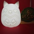 IMG_20240323_210341757.jpg Cat Pumpkin SQUISHMALLOWS ORNAMENT AND ONE TABLETOP TEALIGHT