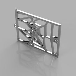 Voronoi v3 v1.jpg Download STL file Voronoi Earrings_v3 • 3D printer model, miniul