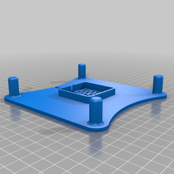 cooling_platform-v2.2.png Free 3D file Drone cooling platform・3D printing template to download