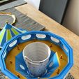 IMG_6606.jpeg 3D-Datei CAROUSEL Lampe mit mechanischem Uhrwerk・Design für 3D-Drucker zum herunterladen