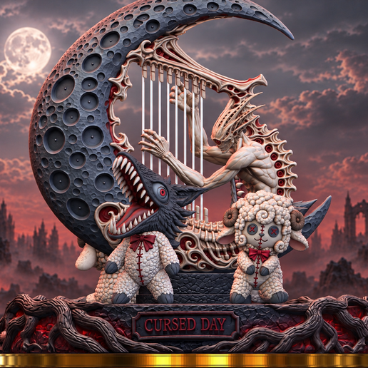 CURSED DAY – Halloween Horror Fantasy Diorama