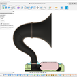 Fusion360_2 - Copie.PNG Archivo STL Gramazon 3rd Gen V2 - Amplificador Amazon Echo Dot 3・Diseño imprimible en 3D para descargar