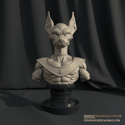 Beerus_print_model_001b.png STL file Beerus STL - Dragon Ball Super for Printing - Beerus 3D Print Model・3D printable model to download