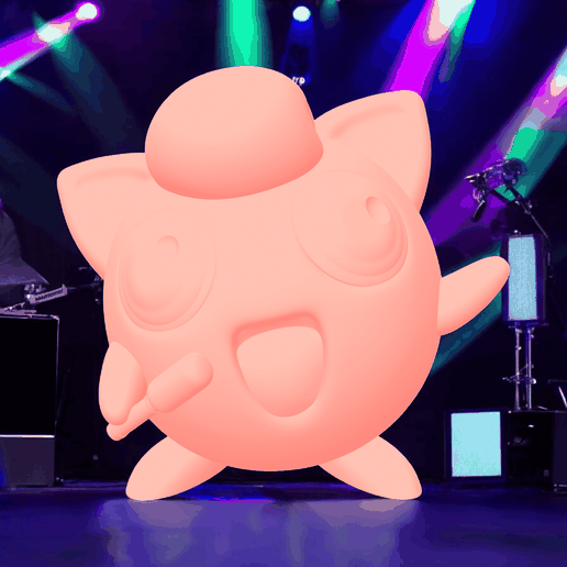 Singing-Jigglypuff-3D-Print1.png Singing Jigglypuff 3D Print – Inspired by Pokémon