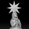 a15.jpg Statue of Jesus praying 2 3D print model