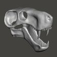 inostrancevia1.jpg Dinosaur skull, Inostrancevia cranium and jaw