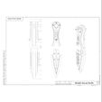 6_1440x1440.jpg Wraith Heirloom Kunai Knife - APEX - Printable 3d model - STL + CAD bundle - Commercial Use