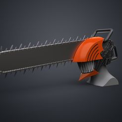 title.jpg 3D file Chainsaw Man – Denji・3D printable model to download