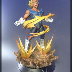 majin vegeta.jpg STL file Majin vegeta dragon ball z - 3d print model・3D printer design to download