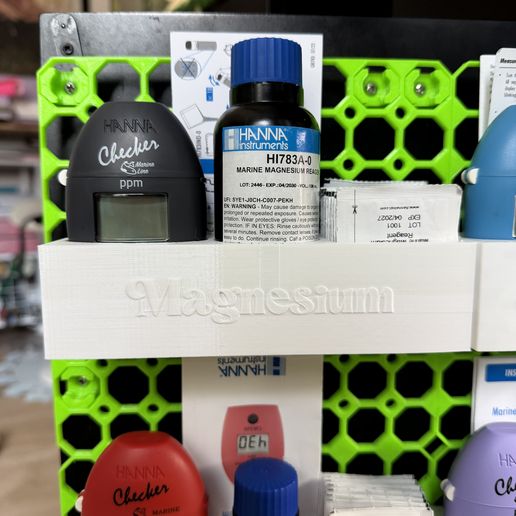 Hanna Checker Organizer (Magnesium) - Wall Mount - Multiboard