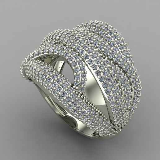 Women Ring 3DM Womens Ring 3d models 3D print model 3D print model 3D model