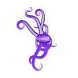 octo6.stl Plastic Reef #2: Random Octopus Generator