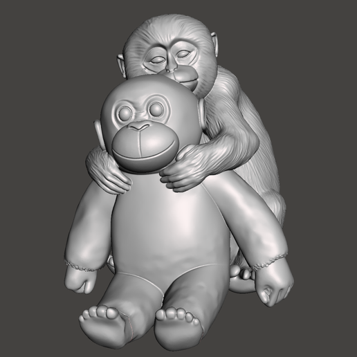 punch the monkey and his stuffy