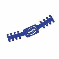 intel.jpg Бесплатный STL файл Surgical_Mask_Strap_intel・Идея 3D-печати для скачивания