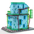 3.jpg MAISON 8 HOUSE HOME CHILD CHILDREN'S PRESCHOOL TOY 3D MODEL KIDS TOWN KID Cartoon Building 5
