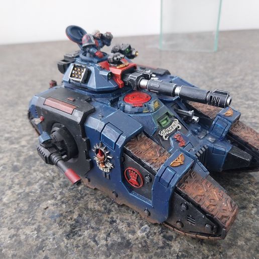 Space Knight Marine Fist Sic-car-ran Battle Tank