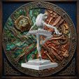 jpg_frame_09.jpg Ballet Dancing Frog Stone Statue – SoliDRawinGs SG4040