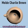 molde-charlie-brown-6.jpg Charlie Brown - Snoopy Flowerpot Mold