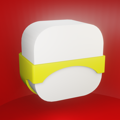 render_001.png STL file Huawei Mesh Edge Ont - Wall Mounting Bracket・3D printing template to download