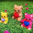 bear_love_crochet_container_02.jpg Bear Love - Valentine's Day multicolor knitted container - Not needed supports
