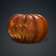 28.39-cm.jpg PUMPKIN - PUMPKIN FOR HALLOWEEN 3D MODEL - OBJ - FBX - 3D PRINTING - 3D PROJECT - GAME READY HALLOWEEN