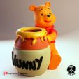 WinniePooh_Render_001_AZ3DDOJO.png.jpg Winnie-the-Pooh for 3D Printing