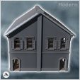 4.jpg Colonial two-storey house with tiled roof (14) - Asian Asia Oriental Angkor Ninja Traditionnal RPG Mini