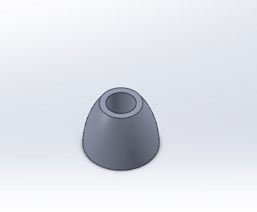 Toothbrush base - 3D model önizlemesi