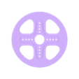 Servo_Wheel.stl EDI Mech Warrior Elastic Band Shooting Roobt with EZ-Bits