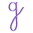 g_linotype_manuscrit_minuscule_alphabet.stl handwritten typography